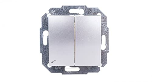 CARLA Doppelstecker Treppe silber 1718-16 Elektro-plast Aufleger 5901752637467