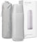 Brondell GoSpa Bidet portable avancé pour voyage - Système de buse pop-up - Bidet compact de haute qualité avec sac de voyage discret pour un rangement pratique - 400 ml, gris