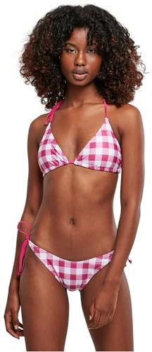 Urban Classics Damen Ladies Check Bikini