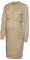 MAMALICIOUS MlneBaquette L/S Abk Knit Dress A. Noos Robe, Mélange Naturel, XS Femme