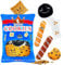 CUUOOT Hundespielzeug Kleine Hunde,Crinkly Squeaky Hundespielzeug Interaktives Plüsch Hundespielzeug Puzzle und Bereicherung Hundespielzeug für kleine, mittlere und große Hunde(Cookie-01)