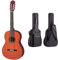 Yamaha CS40II Konzertgitarre natur – Leicht bespielbare Akustikgitarre für junge Einsteiger – 3/4 Gitarre aus Holz, Schülermodell & CAHAYA Gitarrentasche Akustikgitarre Gig Bag Guitar Case