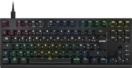 Corsair K60 PRO TKL tastiera USB AZERTY Belga Nero