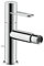 hansgrohe AXOR Uno Einhebel-Bidetmischer, Bügelgriff, Zugstangen-Ablaufgarnitur, Farbe: Polished Black Chrome