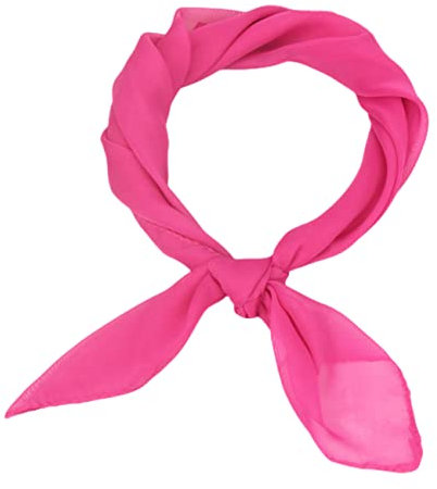 FAIRYGATE Chiffon Seidenschal Damen Quadratischer Schal Gedruckte Seiden Satin Weich Leicht Seidentuch Für Frauen Vierecktuch Bandana Kopfschmuck Halstuch DA2913