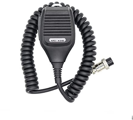 HASMI MC-43s 8 Pin Micrófono de puño de Mano dinámico Radio Amateur TS-590S / TS-990S / TS-480SAT Apto for Kenwood