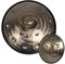 Handrum aus Stahl, 12 Töne, 22 Zoll, goldene Spirale in Moll, 432 Hz/440 Hz, mit Kantenschutz aus Rattan, Soft Hand Pan Bag, 2 Handpan-Schläger (Größe: 432 Hz) (440 Hz)