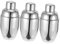TOPBATHY 3 Stk Schnee-gramm-cup Shaker Für Bargetränke Wesentliche Bar Bar-werkzeug Getränkemixer Margarita-shaker Metallsieb Martini Shaker Trinken Rostfreier Stahl Shaker-tasse