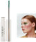 Bunt Wimperntusche 4D Silk Fiber Wimperntusche Wasserfest Mascara langlebige Mascara Buntes wasserdichtes Mascara Make-up mit Verlängerungseffekt für Falsche Wimpern, Cosplay-Partys (Dunkelgrün, S)