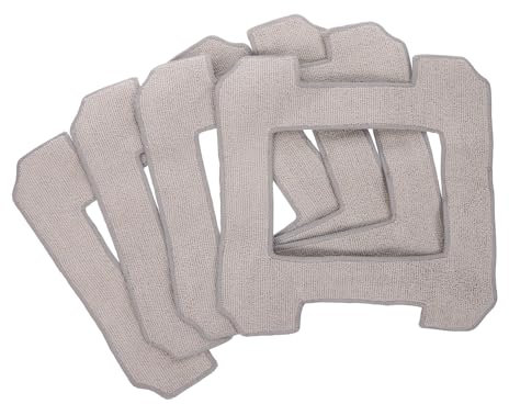HOMOCONO 4piezas Fregonas Lavables y Reemplazables para Limpiacristales y Aspiradoras Paños Compatibles