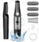 Dongxw Foot Files, Electric Callus Remover, Rechargeable Pedicure Foot Scrubber for Feet Dead Skin, Pedicure Remover feet Hard Skin Shaver with 3 Rollers,Foot Scrubber Pedicure kit（Black）