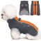 Katzinst Hunde Wintermantel, Ärmellose Wasserbeständig Hundejacke Reflektierend Hundejacke mit Bauchschutz Hundebekleidung Outfit Hundemantel für Kleine Hunde, Dackel Chihuahua Yorkshire, XS