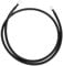 RATCHROLL 1 Pc Universal Battery Inverter Cable 5/16 Lug 4.5FT Battery Cable 4 AWG Gauge Black Tinned Copper