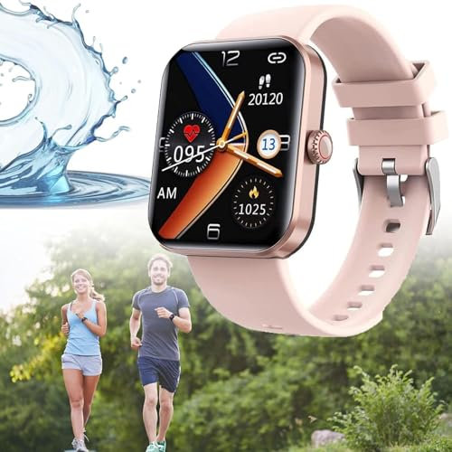 Sherum Trackpro 2.0 Watch 𝐵l𝑜𝑜𝑑 gl𝑢c𝑜𝑠𝑒 Monitor, Smartwatch Herren Mit Bl𝑢tz𝑢ck𝑒r𝑚𝑒𝑠𝑠𝑢𝑛𝑔 - Shirem Track Pro 2.0 bl𝑜𝑜d gl𝑢cose 𝑚𝑜n𝑖t𝑜r𝑖ng -Shiroz,Rosa