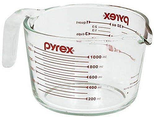 Pyrex - Vaso medidor, 4 tazas (32 onzas)