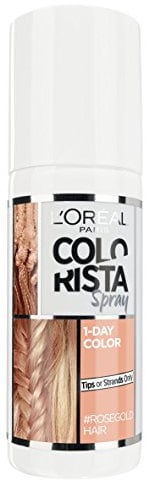 L'Oreal Paris Colorista Spray Rosa Oro Tinte Temporal Cabello 75ml