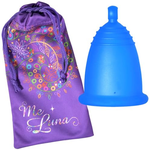 Menstruationstasse Classic, Kugel, Blau, Größe S