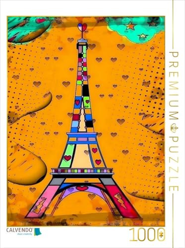 CALVENDO Puzzle Paris | 1000 Teile Lege-Größe 48 x 64 cm Foto-Puzzle für glückliche Stunden