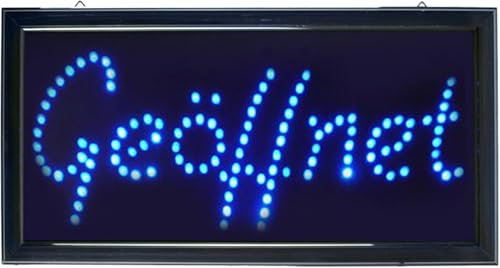 Cocoarm LED Leuchtschild Leuchttafel Werbeschild Leuchtreklame Schild Neon Licht Fenster Tür Hang Sign Highlights Deko (Gelb)