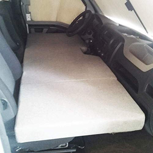 KFoam.es Faltmatratze für Wohnmobil, für O. Movano, R. Master, N. NV400, Grau (+2011)