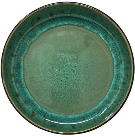 NAMAI - Set da 6 Piatti Fondi Colorati - 21 CM ⌀ - Piatti Porcellana - Adatti In Lavastoviglie e Microonde - Piatto Fondo - Piatti Gourmet Fondi - Piatti Fondi Moderni (6 Piatti Fondi)