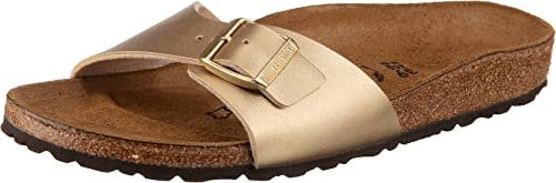 Birkenstock Damen 1016107_35 Slides, Gold, EU Schmal