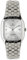 EDOX Les Combes Automatikuhr, Swiss Made, silber / schwarz, Armband