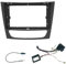 sound-way - Kit Montaje Autoradio, Marco 9 Pulgadas Radio para Coche, Adaptador Compatible con Mercedes Classe E (W211) 2002-2009 / Classe CLS (C219) 2004-2010