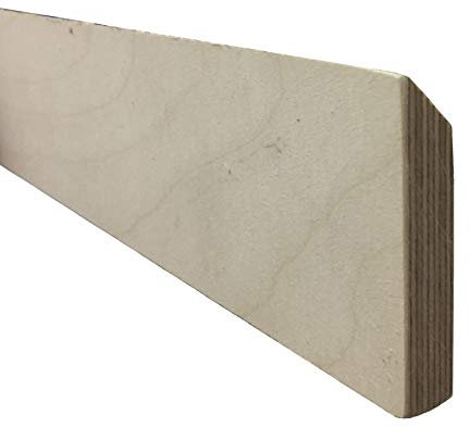 Keilleisten French Cleat Stärke 15mm Längen wählbar 10cm bis 120cm (50cm)