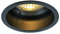SLV Deckeneinbauleuchte HORN / Spot, Fluter, Deckenstrahler, Deckenleuchte, Einbau-Leuchte LED, Innen-Beleuchtung / GU10 IP20/IP44 25W schwarz