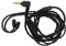 Sxhlseller Kopfhörer-Upgrade-Kabel, OFC-Core-Kopfhörer-Ersatzkabel mit Mikrofon und Lautstärkeregler, Kopfhörer-Ersatzkabel für Headset mit MMCX-Schnittstelle