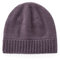 GreenMount Herren Beanie Mütze 100% Kaschmir Strick Weich Warm Winter Beanie für Männer Skimützen Pflanzenfärbung, Violett, Einheitsgröße