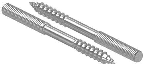 STEINBACHER© | (10x) Edelstahl Stockschraube M6 x 80mm, A2