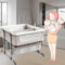 3-in-1 Stubenwagen für Zwillinge,Babybett,Beistellbett,Babywiege,Stubenwagen für Babys, Beistellbett für Babys, Reisestubenwagen für Babys, faltbar, Zwillings-Babybett mit abnehmbarem Stoffbezug ( Col