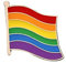 10 styles LGBT Design Rainbow Heart Yeh Broche en métal Pin's Revers Denim Unisexe Cadeau Bijoux Femmes, Émail, métal, alliage de zinc
