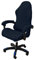 LIFEDX Coprisedia da Gaming Elasticizzata,Ergonomica Coprisedia per Sedia da Gioco,Fodera per Sedia da Ufficio con Braccioli/Schienale della Sedia per Sedia da Computer Gioco,Senza Sedie-Navy Blue