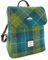 Glen Appin OF SCOTLAND Harris Tweed Bauchrucksack LB1213, Farbe 114 Blau/Grün, S