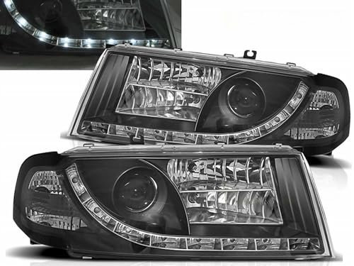 CR-Lights Led Scheinwerfer Set in schwarz für Skoda Octavia I 08.2000-10
