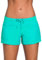 Yavero Badeshorts Damen - Badehose Damen - Schwimmshorts Frauen - UV Schutz Schwimmhose Kurze Locker Boardshorts für Strand Surf Beach, Grün 54-56=Etikettgr.3XL