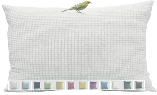 Kissen Bezug 60x80，2er Set Kissenhülle 50x50，Kopfkissenbezug 40x60，Couch Kissenbezug 60x60 40x40，Sofa Kissenbezüge 30x50，Dekokissen Bezug，Pillowcase 50x70，Pillow Cover 45x45，Sofakissen Beige(12-1,60x8