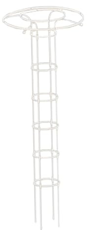 KESOTO Regenschirm Obelisk, Garten Spalier, Blumenständer, Ranken, Rosen, für Den Außenbereich, Hoher Pflanzenstützpfahl für Party, Rasen, Hof, Hochzeit, Tra, 210 cm