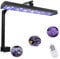 PopBloom S54 Aquarium LED Reef Light 60W, Dimmable Full Spectrum Marine LED Light for 60-80CM 24-30Inch Saltwater Coral Fish Tanks