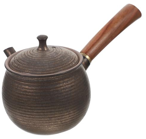 SHOWERORO Keramikteekanne Zum Aufbrühen Von Losem Tee Hitzebeständige Haushaltsteekanne Chinesische Keramikteekanne Für Hause Teekanne Aus Keramikmaterial Für Teezubereitung