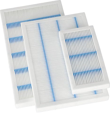 Tops Lot de 3 filtres F7 miniplis - Compatibles Atlantic Duolix Max & Duolix Max Hygro - Filtration haute performance ISO ePM1 70%