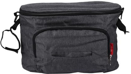JOINPAYA Kinderwagen Organizer Tasche Mit Isolierten Becherhaltern Praktische Windeltasche Für Unterwegs Geeignet Für Kinderwagen Mit Reißverschluss Und Komfortablem Design