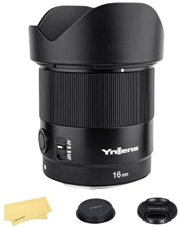YONGNUO YN16MM F1.8S DA DSM AF/MF APS-C Frame Wide Angle Prime Lens for Sony E Mount Cameras Compatible with Sony ZV-E10,α6700,α6400,A6600,A6100