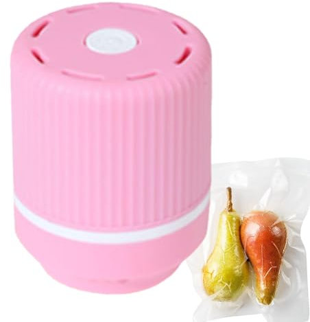 Bomba De Vacío Portátil Para Bolsa De Almacenamiento Al Vacío, Bomba De Compresión Al Vacío, Mini Aspirador Para Bolsas Al Vacío- Herramienta De Extracción De Aire Para Acampada, Hogar, Viaje