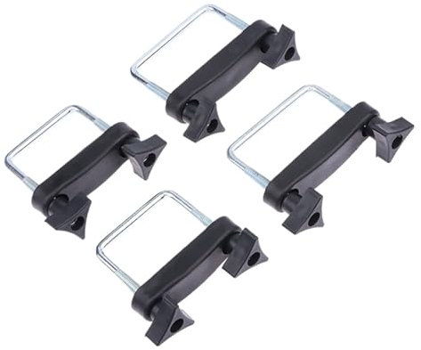 Dachbox Befestigung, DachgepäCkträGer Montagesatz 4 PCS Auto Dach Rack Korb U-Bolzen Klemmen Montage Fitting Kit Universal Gepäck Rahmen Befestigung Clip(A2)