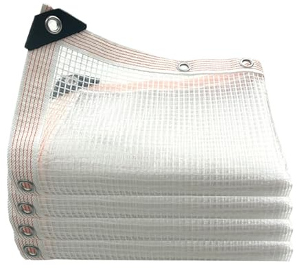 Toile d'Ombrage Blanche pour Jardin Tissu En Maille Respirante Protection | Filet d'Ombrage Blanc pour de Jardin pour Terrasse Pergola Balcon Jardin Piscine