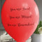 ANGEL & DOVE 25 rote Beerdigungsballons You are Loved, Missed, Remembered, biologisch abbaubar, für Gedenkfeier, Gedenkfeier, Feier des Lebens